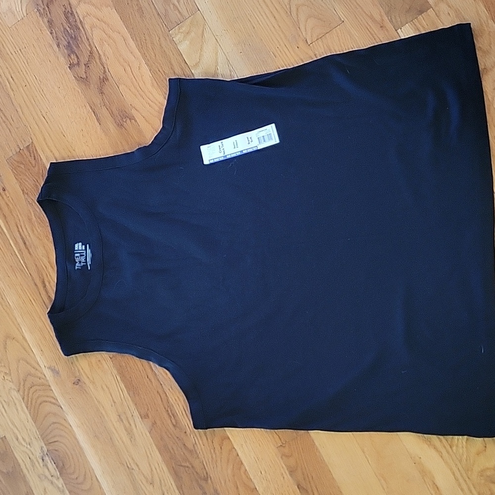 Lot if 2 NWT black tanks 2XL D113 - Picture 2 of 3